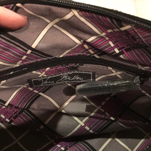 Vera Bradley Black Quilted Purse - Picture 8 of 13